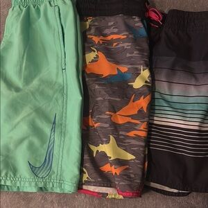 Colorful Swim Trunks Set